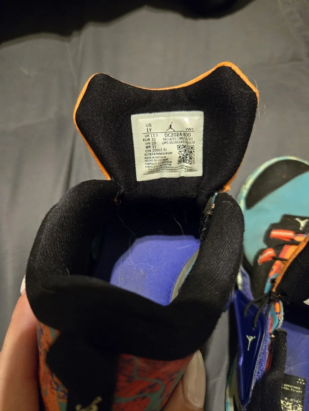 Kids Air Jordan Zion 1's